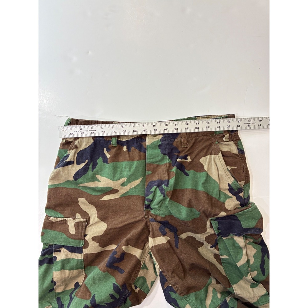 Sold. Tru-Spec Mens Woodland Camo Cargo Pants 100% Cotton Ripstop - Picture 6 of 11